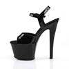 Pleaser - SKY309 Sandale à bride à la cheville, Pole dance chaussures - Chaussures de pole dance - Noir Product image